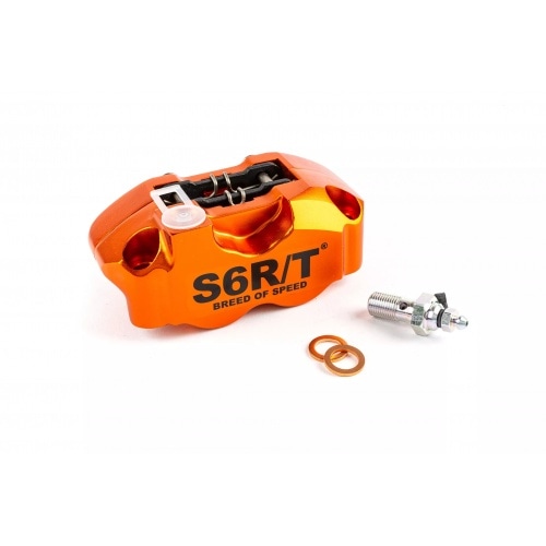 4-Piston Brake Caliper Stage6 R/T MK1 Orange 4-Piston Brake Caliper Stage6 R/T MK1 Orange