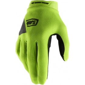 MX Gloves femme 100% Ridecamp neon yellow/black