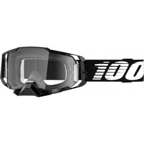 Goggles MX 100% Armega black clear