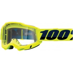 Goggles MX 100% Accuri 2 yellow clear
