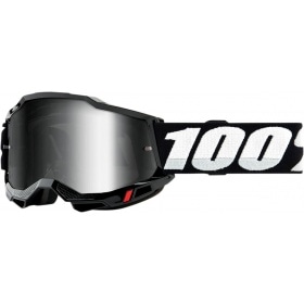 Goggles MX 100% Accuri 2 black mirror lens
