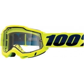 Goggles MX 100% Accuri 2 ENDURO yellow clear