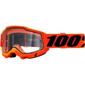Goggles MX 100% Accuri 2 ENDURO orange clear