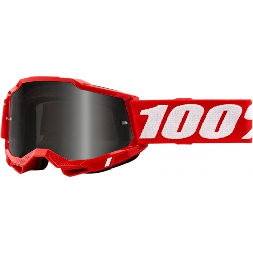 Goggles MX 100% Accuri 2 SAND red smoked Goggles MX 100% Accuri 2 SAND red smoked