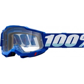 Goggles MX 100% Accuri 2 OTG blue clear