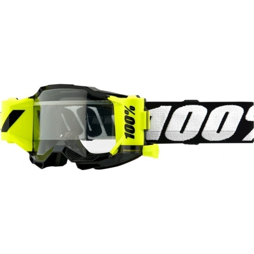 Goggles MX 100% Accuri 2 Kids Forecast black clear Goggles MX 100% Accuri 2 Kids Forecast black clear