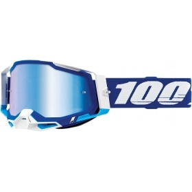Goggles MX 100% Racecraft 2 blue blue mirror lens