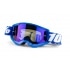 Goggles MX 100% Strata 2 blue / blue mirror lens Goggles MX 100% Strata 2 blue / blue mirror lens