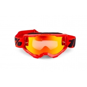 Briļļu brilles MX 100% Strata 2 red / red mirror lēcas