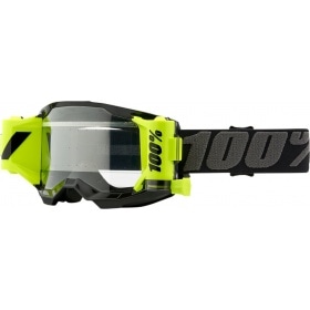 Goggles MX 100% Strata 2 Forecast black clear
