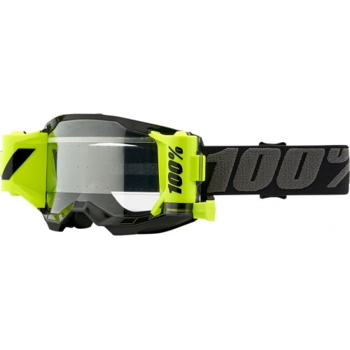 Goggles MX 100% Strata 2 Forecast black clear Goggles MX 100% Strata 2 Forecast black clear