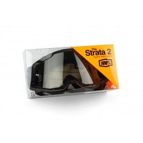 Goggles MX 100% Strata 2 SAND black smoked