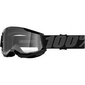 Goggles MX 100% Strata 2 Kids black clear