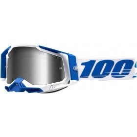 Briļļu brilles MX 100% Racecraft 2 ISOLA silver