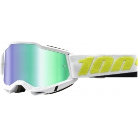 Goggles MX 100% Accuri 2 PEYOTE green mirror lens
