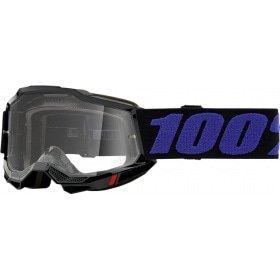 Brilles MX 100% Accuri 2 Kids MOORE caurspīdīgas