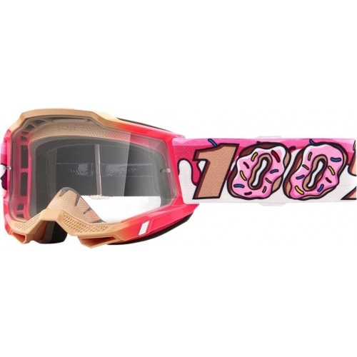 Goggles MX 100% Accuri 2 Kids DONUT clear Goggles MX 100% Accuri 2 Kids DONUT clear