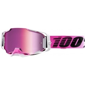 Goggles MX 100% Armega HARMONY red mirror lens