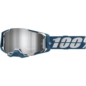 Goggles MX 100% Armega ALBAR silver