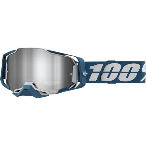 Goggles MX 100% Armega ALBAR silver Goggles MX 100% Armega ALBAR silver