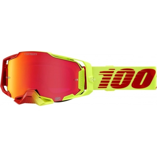 Goggles MX 100% Armega SolarIS HiPER® red mirror lens Goggles MX 100% Armega SolarIS HiPER® red mirror lens