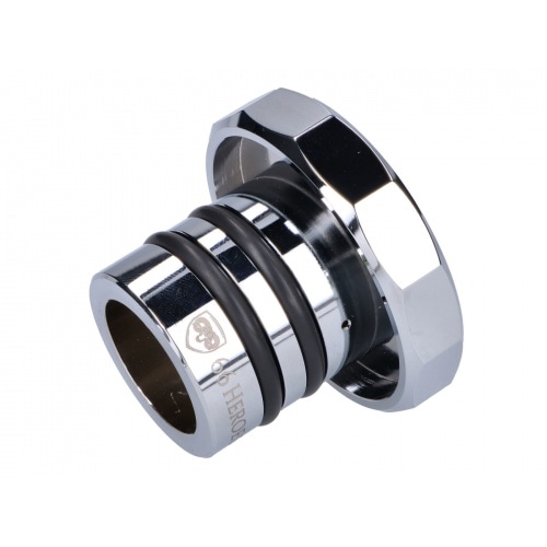 66Heroes alumīnija hroma vāciņš ar Puch logo Puch Maxi S / N 66Heroes alumīnija hroma vāciņš ar Puch logo Puch Maxi S / N