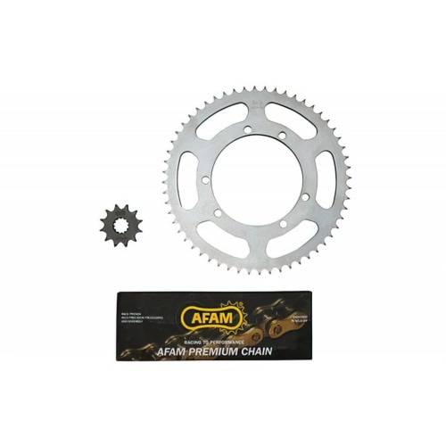 Ķēdes komplekts Afam 12x56 - 428 Sherco 50cc Ķēdes komplekts Afam 12x56 - 428 Sherco 50cc