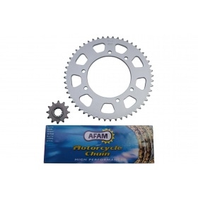 Chain Kit AFAM 12×52 – 420 Rieju MRT / Yamaha DT