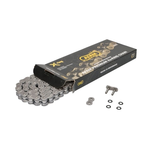 Chain AFAM XS-Ring reinforced black 520 XMR3 96 links Chain AFAM XS-Ring reinforced black 520 XMR3 96 links