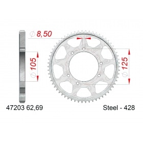 Chain Kit AFAM 13x62 Aprilia SX125