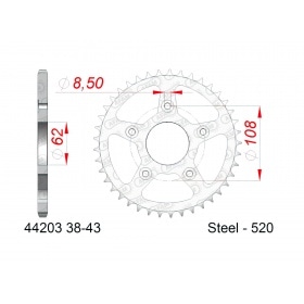Chain Kit AFAM 17×40 Aprilia RS125 1999 – 2005 / RS 125 Tuono