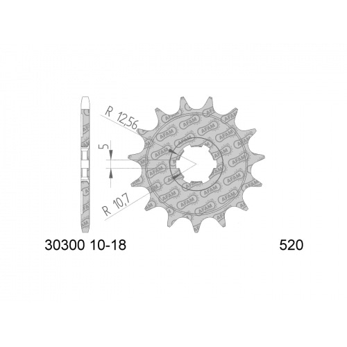 Chain Kit AFAM 12x32 Yamaha Breeze / Grizzly Chain Kit AFAM 12x32 Yamaha Breeze / Grizzly