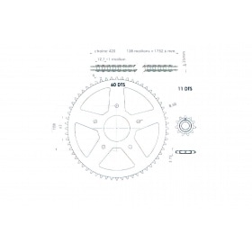 AFAM Chain Kit 11×60 Peugeot XP7/XR7/NK7 2005 – 2008