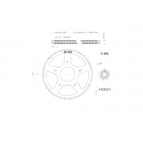 AFAM Chain Kit 11×52 Peugeot XP7/XR7/NK7 2005 – 2008