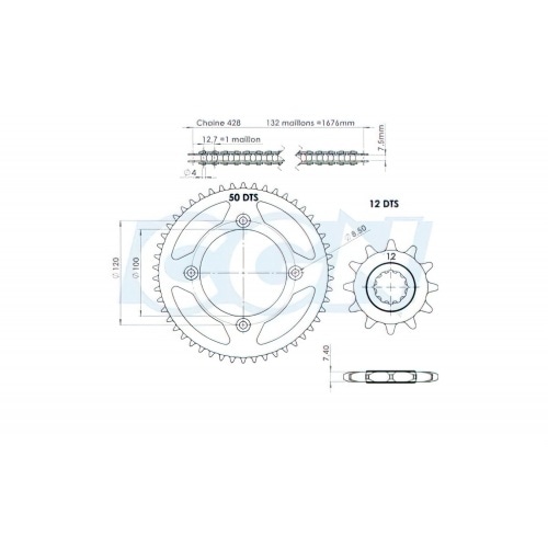 Afam Chain Kit 12×50 428 Beta 50 RR Factory 2005 – 2013 Afam Chain Kit 12×50 428 Beta 50 RR Factory 2005 – 2013