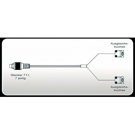 Y-kabelis temperatūras sensors MyChron 5 2T 1,5m (2x EGT)