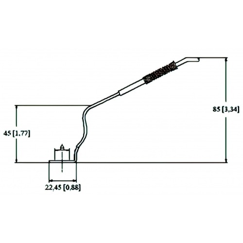 Temperatūras sensors AGS MyChron4 EGS M14 0,3m Temperatūras sensors AGS MyChron4 EGS M14 0,3m