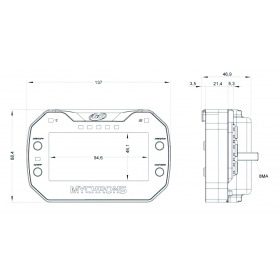 GPS hronometrs / datu reģistrators MyChron 5 S 2T ar pagarinājumu 2T