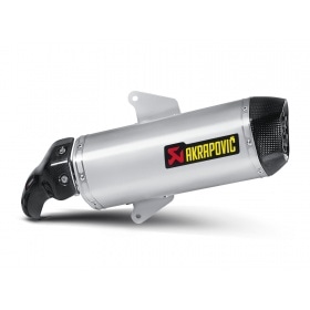 Slip-on Exhaust Akrapovic stainless steel Gilera GP 800 / Aprilia SRV 850 after 2012