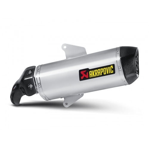Slip-on Exhaust Akrapovic stainless steel Gilera GP 800 / Aprilia SRV 850 after 2012 Slip-on Exhaust Akrapovic stainless steel Gilera GP 800 / Aprilia SRV 850 after 2012