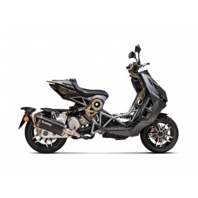 Slip-on Exhaust Akrapovic Italjet Dragster 125 - 200 black