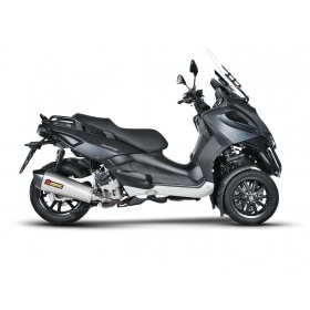Slip-on Exhaust Akrapovic stainless steel Gilera Fuoco 500cc after 2007