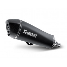 Slip-on Exhaust Akrapovic Piaggio MP3 400 black