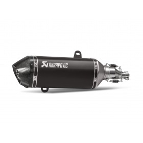 Slip-on Exhaust Akrapovic Vespa GTS 125cc Euro 4 black