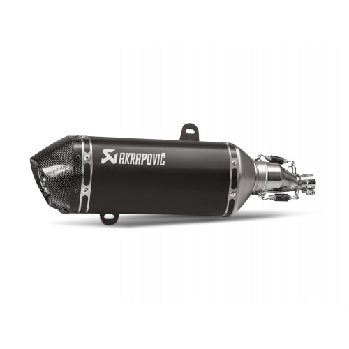 Slip-on Exhaust Akrapovic Vespa GTS 125cc Euro 4 black Slip-on Exhaust Akrapovic Vespa GTS 125cc Euro 4 black