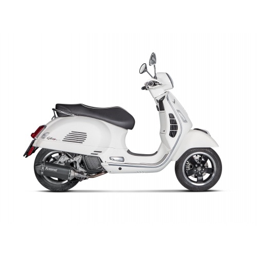 Slip-on Exhaust Akrapovic Vespa GTS 125cc Euro 4 black Slip-on Exhaust Akrapovic Vespa GTS 125cc Euro 4 black