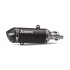 Slip-on Exhaust Akrapovic Vespa GTS 125cc Euro 5 black Slip-on Exhaust Akrapovic Vespa GTS 125cc Euro 5 black