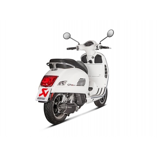 Slip-on Exhaust Akrapovic Vespa GTS 125cc Euro 5 black Slip-on Exhaust Akrapovic Vespa GTS 125cc Euro 5 black