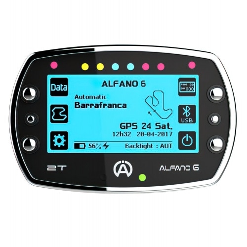 2T-Kit Спидометр / RPM / Laptimer Alfano 6 многофункциональный 2T-Kit Спидометр / RPM / Laptimer Alfano 6 многофункциональный