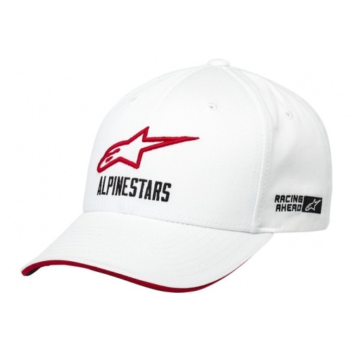 Baseball Cap Alpinestars Oval Velo white one size Baseball Cap Alpinestars Oval Velo white one size